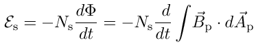 Faraday's Law w/ primary and secondary